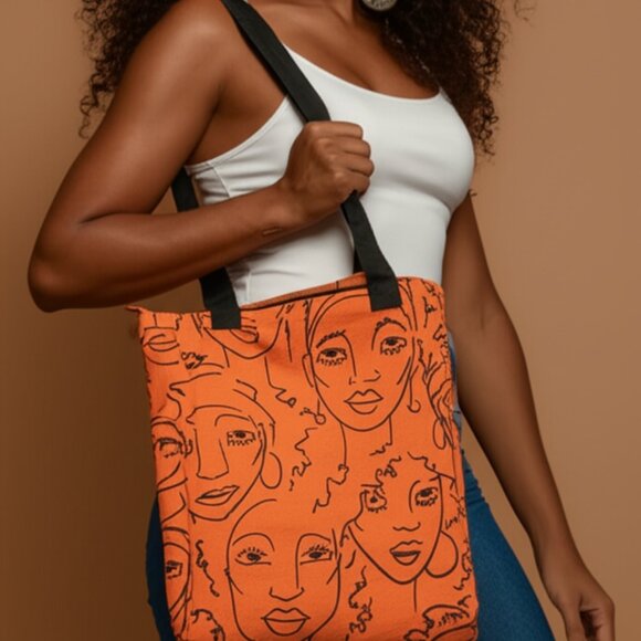 Artistic Tote Bag - Size Medium - Picture 1 of 9